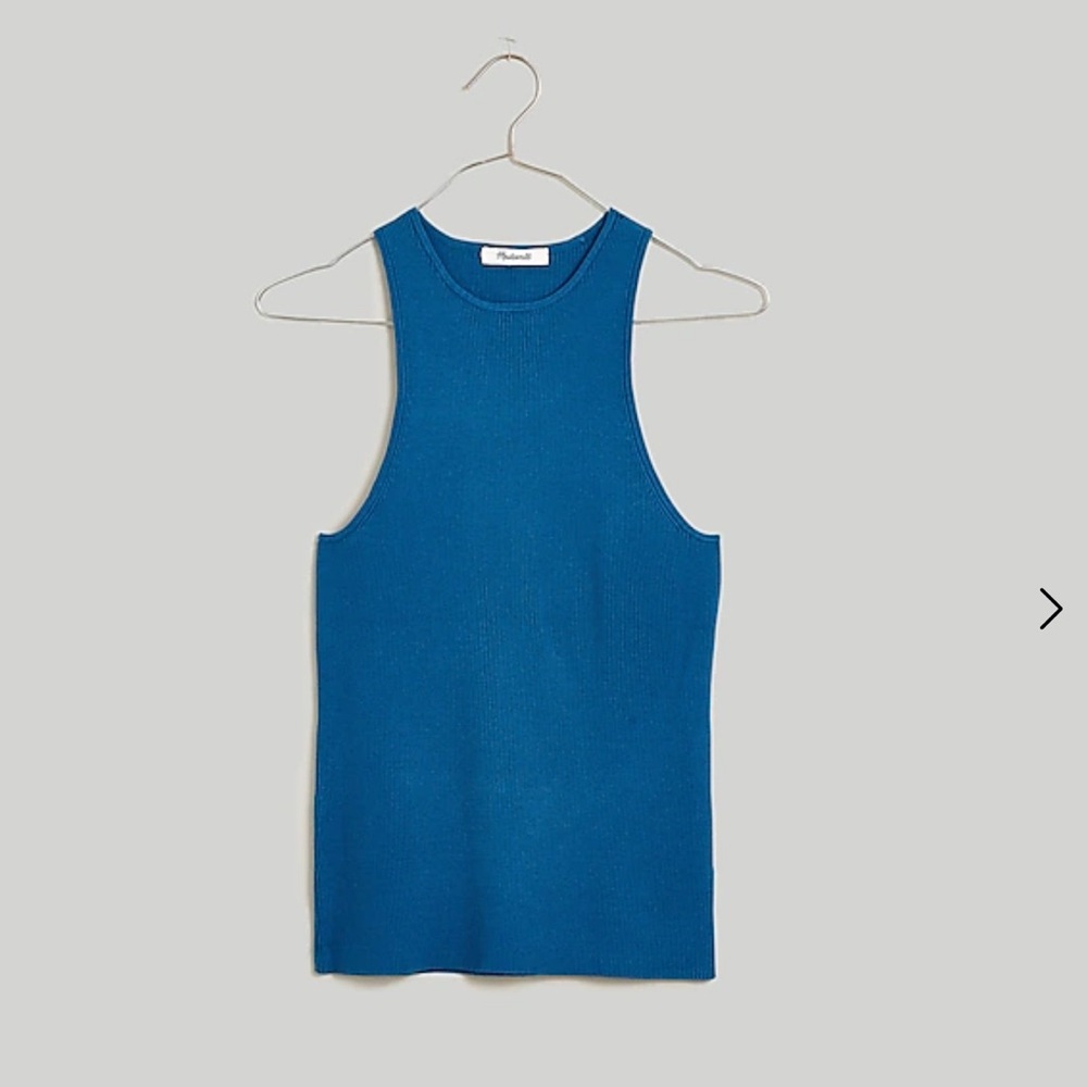Madewell Sweater Tank Signature Cutaway